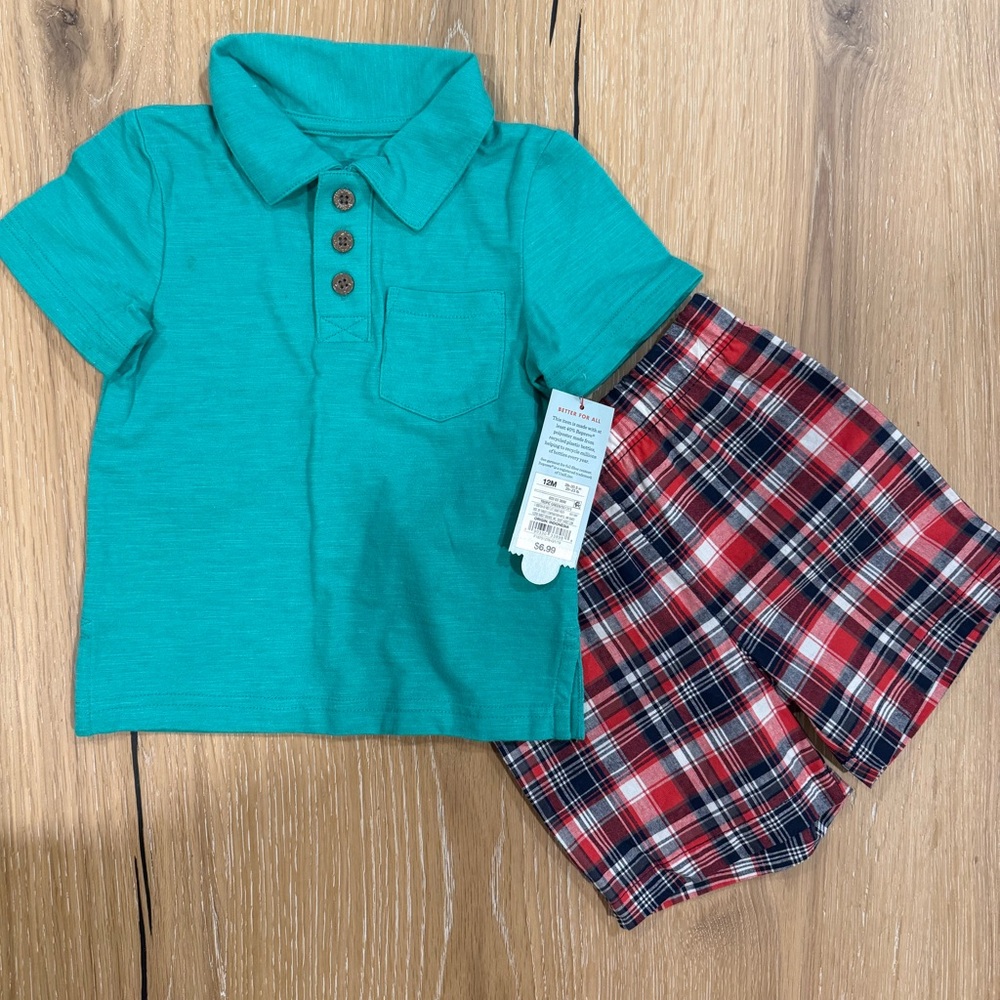 Boys Polo and Shorts